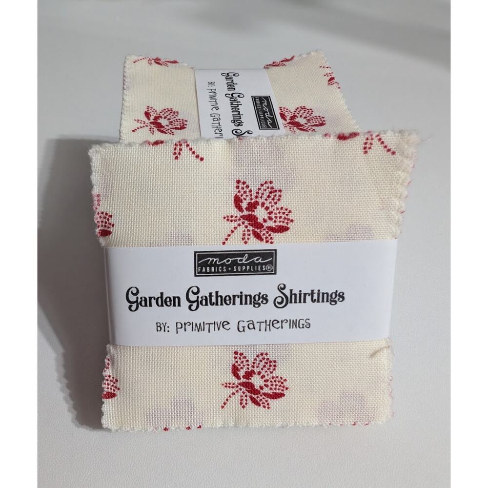 Garden Gatherings Mini Charm Pack by Primitive Gatherings for Moda Fabrics